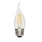 Satco Satco CA10 (Flame Tip) E26 (Medium) LED Bulb Warm White 40 Watt Equivalence 2 pk S21725 - alternate 2